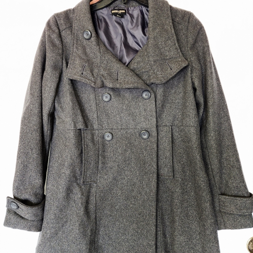 Pea Coat By Guess